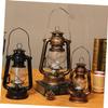 HOOTNEE 1pc Retro Kerosene Lamp Brightness Led Charging Outdoor Lantern for Camping Hiking and Emergencies Warm Antique Finish view 4