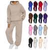 2 Piece Sets for Women Fall Matching Sweat Sets for Women Women's Athletic Clothing Sets Lounge Set Lounge Set Sweatset for Women Plus Size Two Piece Sets for Women Sweat view 1