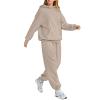 2 Piece Sets for Women Fall Matching Sweat Sets for Women Women's Athletic Clothing Sets Lounge Set Lounge Set Sweatset for Women Plus Size Two Piece Sets for Women Sweat view 3