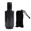 POENVFPO Pool Extension, Versatile 2 Inch Carbon Fiber Billiard Stick End Extended Adapter with Bumper for Length Increasing view 1