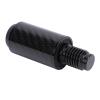 POENVFPO Pool Extension, Versatile 2 Inch Carbon Fiber Billiard Stick End Extended Adapter with Bumper for Length Increasing view 2