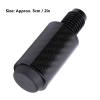 POENVFPO Pool Extension, Versatile 2 Inch Carbon Fiber Billiard Stick End Extended Adapter with Bumper for Length Increasing view 3