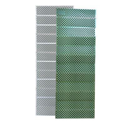 Egg Trough Camping Mat Portable Sleeping Mat Picnic Foam Bed Mattress Hiking Gear Blanket Waterproof(Army Green)