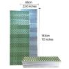 Egg Trough Camping Mat Portable Sleeping Mat Picnic Foam Bed Mattress Hiking Gear Blanket Waterproof(Army Green) view 3