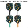 KUAVETO Carbon Fiber Pickleball Paddles Set, All The DIY Fun You can Have with Skeleton-BV1567 Pattern Custom Made Honeycomb Polymer Core- Includes 2 Paddles, 4 Balls, and a Carry Bag view 2