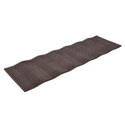 Camping Mat Portable Sleeping Pad Picnic Foam Bed Mattress Travel Trekking Equipment Blanket Waterproof Moistureproof(Brown)