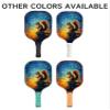 KUAVETO Carbon Fiber Pickleball Paddles Set, All The DIY Fun You can Have with Squirrel-BN3139 Pattern Custom Made Honeycomb Polymer Core- Includes 2 Paddles, 4 Balls, and a Carry Bag view 2