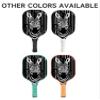 KUAVETO Carbon Fiber Pickleball Paddles Set, All The DIY Fun You can Have with Zebra-BM2910 Pattern Custom Made Honeycomb Polymer Core- Includes 2 Paddles, 4 Balls, and a Carry Bag view 2