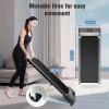 3-in-1 Walking Pad for Walking and Jogging - Low Noise, Under Desk Use for Home/Office with LED Display & Remote Control, Portable & Installation-FreeGrey view 2