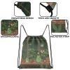 Cabreche Drawstring Backpack Draw String Sports Bags for Gym Travel Beach Waterproof Cute Sackpack Men Women Aesthetic (13"17")-Frog view 3