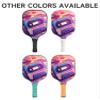 KUAVETO Carbon Fiber Pickleball Paddles Set, All The DIY Fun You can Have with Cassette-BV1289 Pattern Custom Made Honeycomb Polymer Core- Includes 2 Paddles, 4 Balls, and a Carry Bag view 2