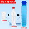 Collapsible Pee Bottle With Disposable Bags - Portable Emergency Urinal for Men and Women, 750ml, Leakproof, 2-Pack Set Suitable for Road Trips, Camping and Traffic Jams view 2