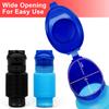 Collapsible Pee Bottle With Disposable Bags - Portable Emergency Urinal for Men and Women, 750ml, Leakproof, 2-Pack Set Suitable for Road Trips, Camping and Traffic Jams view 4