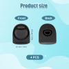 4pcs Replacement Stopper Compatible with Owala FreeSip 24oz 32oz 40oz, BPA-Free Silicone Water Bottle Lid Gaskets Replacement for Owala 16/24/32/40oz Bottle Mouth Cap Stopper Seal Parts Accessories view 2
