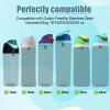 4pcs Replacement Stopper Compatible with Owala FreeSip 24oz 32oz 40oz, BPA-Free Silicone Water Bottle Lid Gaskets Replacement for Owala 16/24/32/40oz Bottle Mouth Cap Stopper Seal Parts Accessories view 4