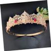 MUSISALY Luxury Birthday Crown for Women Bridal Headpiece Rhinestone Crown Tiara Delicate Decor for Girls view 2