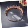 MUSISALY Luxury Birthday Crown for Women Bridal Headpiece Rhinestone Crown Tiara Delicate Decor for Girls view 3