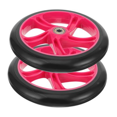 BESPORTBLE High-elastic Scooter Replacement Wheels Pu Solid Wheel for Electric Scooter