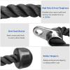 ZJchao Tricep Rope Pull Down Cable, Pull Down Rope Single Grip Tricep Bicep Exercise Rope Attachment with Storage Pouch for Cable Machines Gym Pulley Workout (Double Grip) view 4