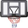Wrobelax Adjustable Basketball Goal PET Backboard & Rim Combo for Indoor/Outdoor Pole Mount - Hoop with Mounting Bracket - Perfect for School Gyms view 1
