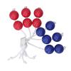 POENVFPO Golf Ladder Toss Balls, 3 Red 3 Blue, PE Material, Golf Training Aid Tool, Indoor Outdoor Use, for Kids Adults, for Golf Training view 2