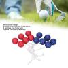 POENVFPO Golf Ladder Toss Balls, 3 Red 3 Blue, PE Material, Golf Training Aid Tool, Indoor Outdoor Use, for Kids Adults, for Golf Training view 4