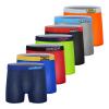 CONKEND Boys Boxer Briefs Ultra Soft Tagless Breathable Mesh Performance Sport Big Boy Boxer Briefs with Fly 7Pack 10-12 view 1