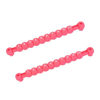 BESPORTBLE 2pcs Foosball Score Counters Portable Scorekeeping Device Multi-Game Score Marker Bars for Table Football and Other Tabletop Games Lightweight and Compact Design