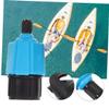 BRIGHTFUFU 1set Inflatable Pump Adapter for Kayak Board Versatile Air Valve Converter Nozzles Material for Electric Hand Foot Pumps view 4
