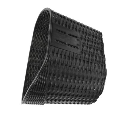 BESPORTBLE Sturdy Plastic Rattan Bicycle Front Basket Multi-use Easy Install for Bike