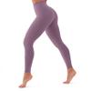 High Waisted Leggings for Women Soft Tummy Control Pants Non See Through Workout Yoga Pants for Running Reg & Plus Size(Purple, Large-X-Large) view 1