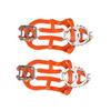 DEARMAMY Ice Cleat Spikes for Snow Ice Shoes Teeth Crampons Boots Grips Boys and Girls Adults Outdoor Climbing Hiking view 1