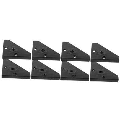 BESPORTBLE 8pcs Foot Pads for Foosball Tables Replacement Mats Easy to Install Fit for Game Tables