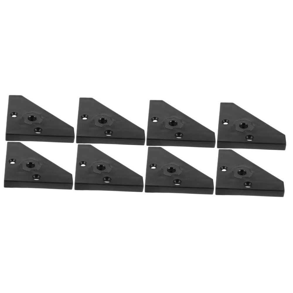BESPORTBLE 8pcs Foot Pads for Foosball Tables Replacement Mats Easy to Install Fit for Game Tables