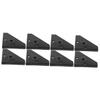 BESPORTBLE 8pcs Foot Pads for Foosball Tables Replacement Mats Easy to Install Fit for Game Tables view 1