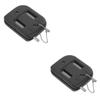 POPETPOP 2pcs Small Ice Skate Grindstone Skating Shoe Sharpening Tool Hockey Skate Edge Sharpener Portable and Convenient view 1