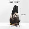 DJUETRUI Sling Bag for Women Men Chest Bag Sling Backpack Ferrets Crossbody Bag Fanny Pack Daypack for Travel Hiking view 2