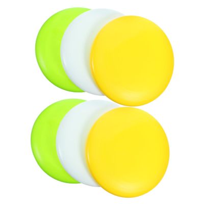 BESPORTBLE 6pcs Disc Golf Training Equipment for Pitching Technique Improvement Includes Non- Edge Design for Realistic Feel for Beginners and Athletes for Home and Outdoor Practice