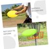 BESPORTBLE 6pcs Disc Golf Training Equipment for Pitching Technique Improvement Includes Non- Edge Design for Realistic Feel for Beginners and Athletes for Home and Outdoor Practice view 3