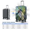 RLDOBOFE Travel Luggage Cover for Suitcase Elastic Suitcase Protector Dragonfly painting Suitcase Covers Washable Suitcase Protective Cover Dust-proof Luggage Covers Fit 18-32 Inch Luggage view 2
