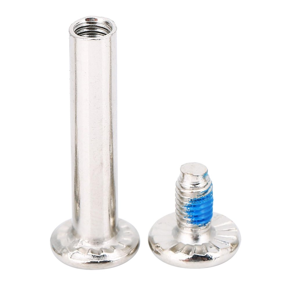 10 Skating Wheel Screws Replacements, Set of 10pcs Inline Skate Maintenance Hardware for Skates, 31mm and 36mm Axles, Fits Male and Female Fittings on Wheels, Easy Install with