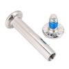 10 Skating Wheel Screws Replacements, Set of 10pcs Inline Skate Maintenance Hardware for Skates, 31mm and 36mm Axles, Fits Male and Female Fittings on Wheels, Easy Install with view 4