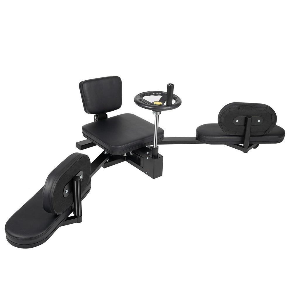 Leg Stretcher 220lbs Leg Split Machine Max. 200 Adjustable, Horizontal Cross-Shaped Horse Stretching Trainer Leg Stretcher Machine Dance and Gymnastics Training for Home Gym Yoga, Ballet