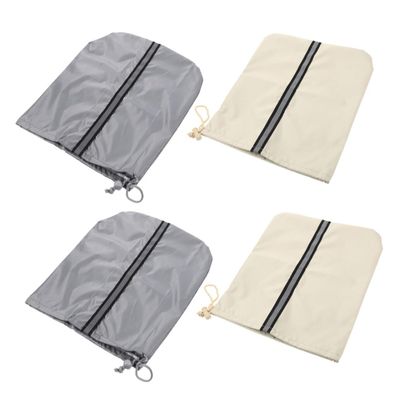 Beatifufu 4pcs Car Side Mirror Covers for Rearview Mirrors Reflective Strips for Enhanced Night Visibility Fits Car Models Gray Beige