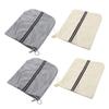 Beatifufu 4pcs Car Side Mirror Covers for Rearview Mirrors Reflective Strips for Enhanced Night Visibility Fits Car Models Gray Beige view 1