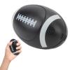 Rechargeable Hand Warmer Double Sided 3 Heating Levels Ergonomic Rugby Ball Shaped Portable Magnetic Handwarmers Black view 2