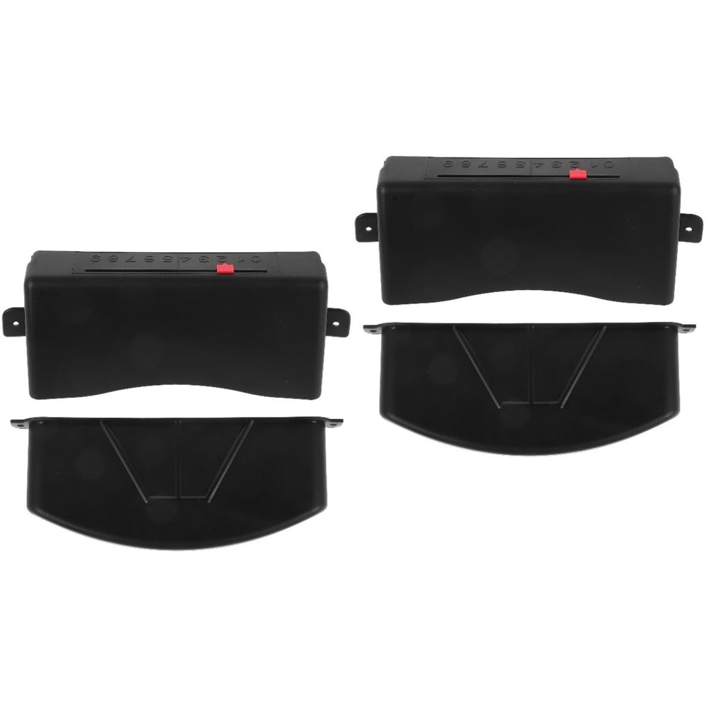 Toddmomy 4pcs Foosball Collection Box Soccer Storage for Table Football Repairing Parts Lightweight and Spacious Accessory for Foosball Enthusiasts