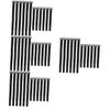 Toddmomy 48pcs Adjustable Hook and Bike Cinch Straps Multi-use Wheel Straps for Easy Fixing and Storage for and Outdoor Gear
