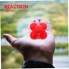 Gogogmee Hexagonal Reaction Ball for Agility and Reflex Training Fitness Tool for Home Gym and Sports Enhance Coordination and Speed Athletes Red High Difficulty view 4