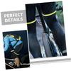 BESPORTBLE 4pcs Reflective Trouser Clips for Cycling Durable Bike Accessories for Night Safety Easy to Install Reflective Cuffs for Cyclists and Motorcyclists view 2